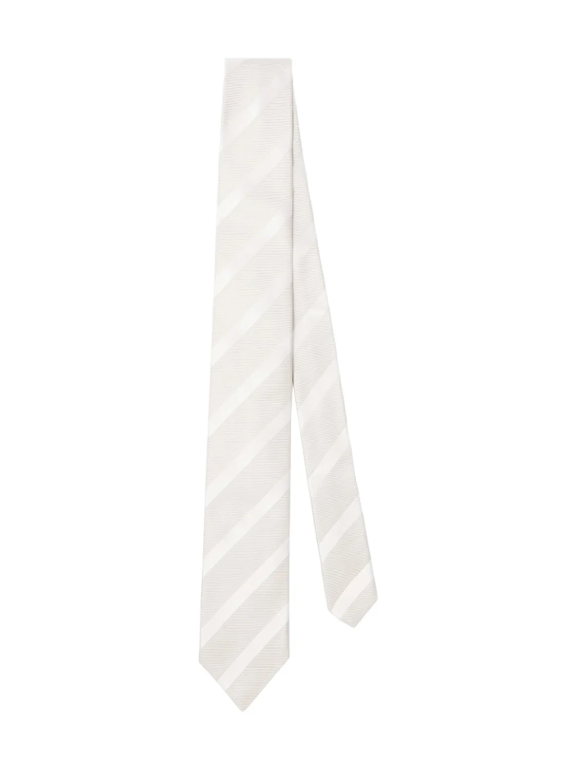 Striped silk tie Striped silk tie