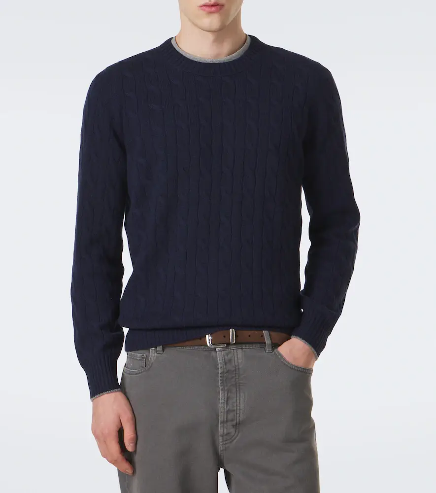 Brunello Cucinelli Cable-knit cashmere sweater | Thumbnail 4 Brunello Cucinelli Cable-knit cashmere sweater | Thumbnail 4