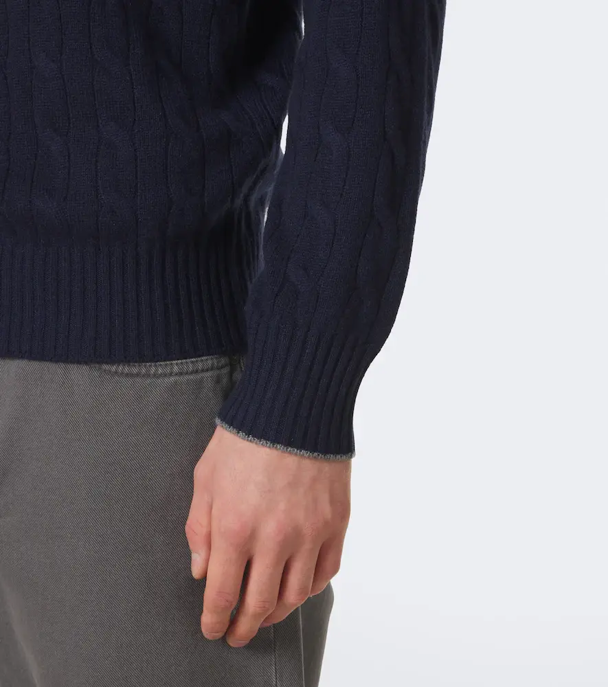 Brunello Cucinelli Cable-knit cashmere sweater | Thumbnail 5 Brunello Cucinelli Cable-knit cashmere sweater | Thumbnail 5