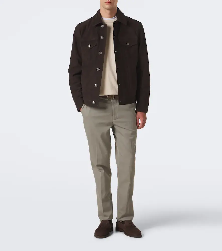 Brunello Cucinelli Suede jacket | Thumbnail 3 Brunello Cucinelli Suede jacket | Thumbnail 3