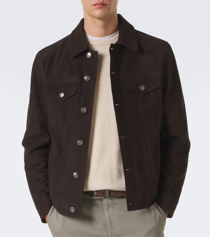 Brunello Cucinelli Suede jacket | Thumbnail 4 Brunello Cucinelli Suede jacket | Thumbnail 4