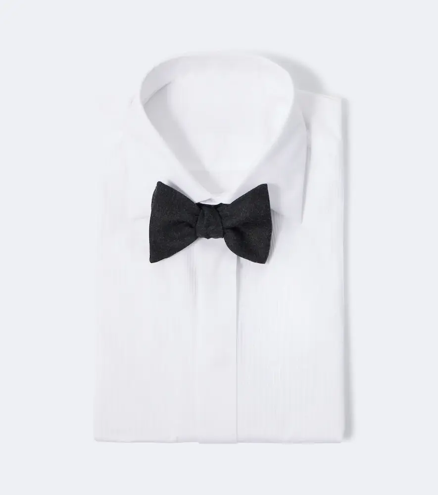 Brunello Cucinelli Virgin wool bow tie | Thumbnail 3 Brunello Cucinelli Virgin wool bow tie | Thumbnail 3