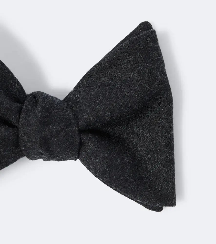 Brunello Cucinelli Virgin wool bow tie | Thumbnail 4 Brunello Cucinelli Virgin wool bow tie | Thumbnail 4