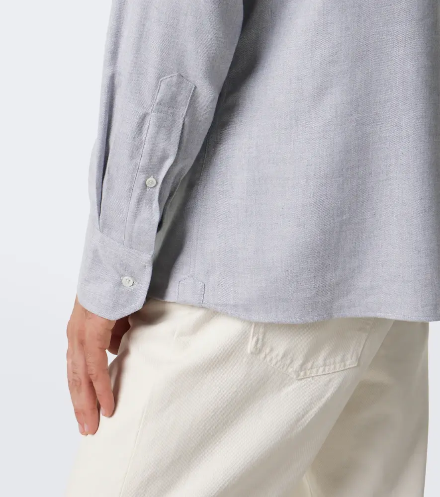 Brunello Cucinelli Cotton-blend shirt | Thumbnail 5