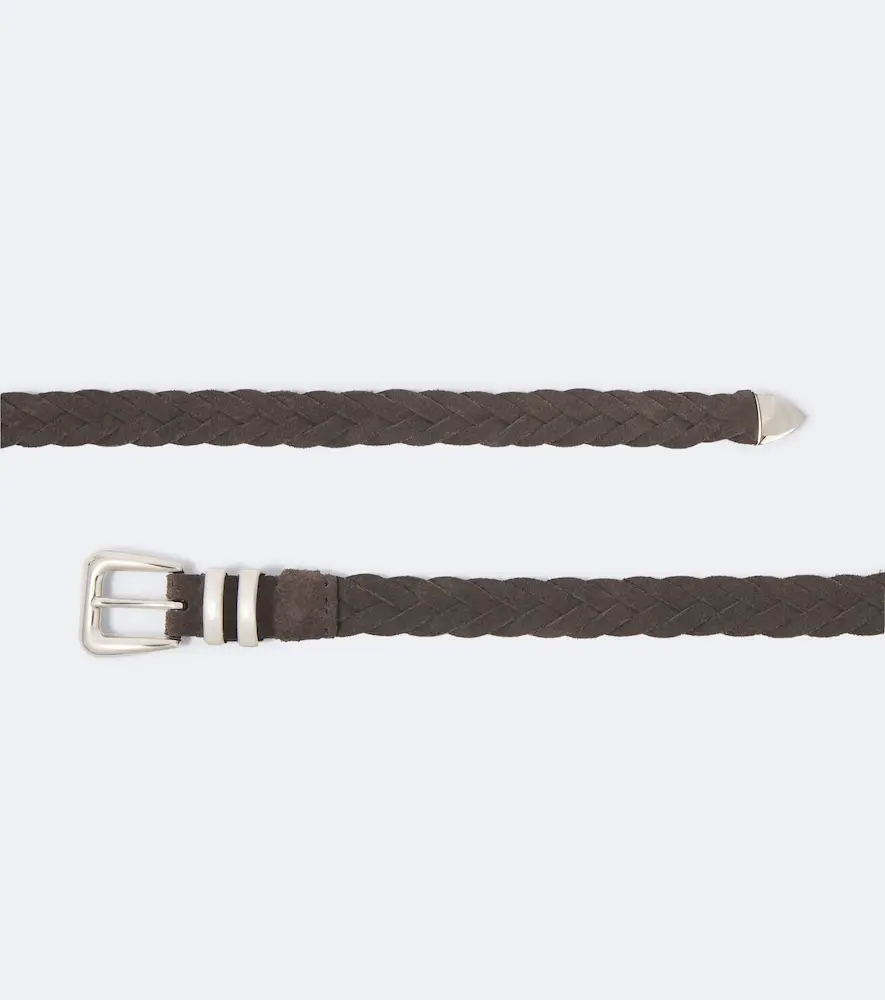 Brunello Cucinelli Braided suede belt | Thumbnail 3