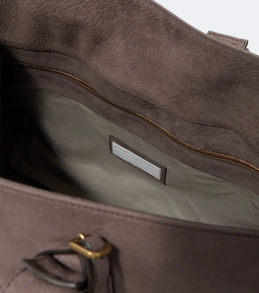 Brunello Cucinelli Leather duffel bag | Thumbnail 2