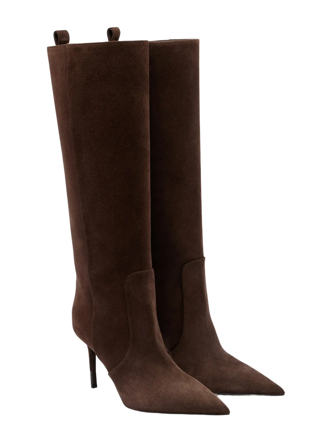 Brunello Cucinelli Monili beadsuede knee-high boots
