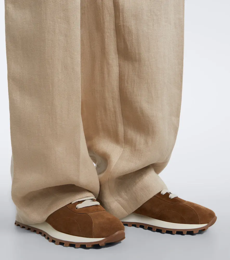 Brunello Cucinelli Monili shearling-lined suede sneakers | Thumbnail 5 Brunello Cucinelli Monili shearling-lined suede sneakers | Thumbnail 5