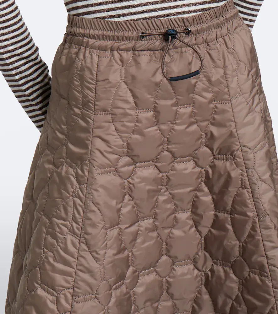 Brunello Cucinelli Padded quilted midi skirt | Thumbnail 6 Brunello Cucinelli Padded quilted midi skirt | Thumbnail 6
