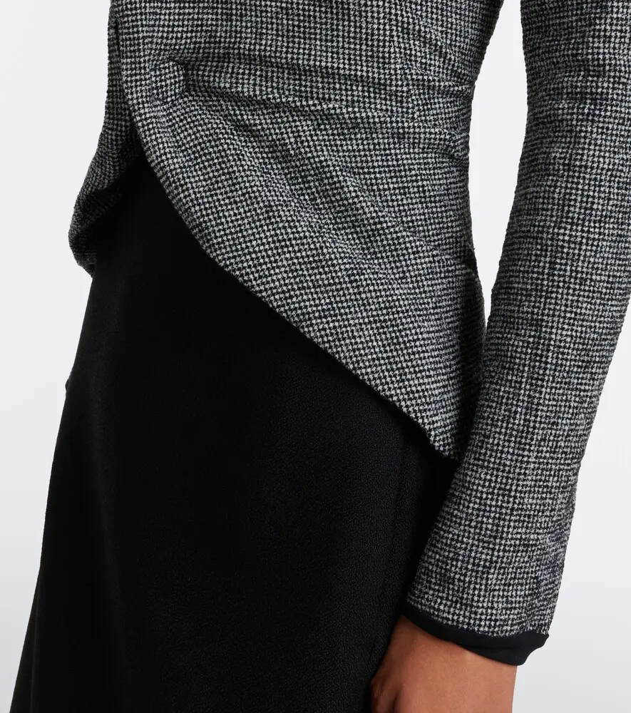 Junya Watanabe Houndstooth wool-blend jacket | Thumbnail 6 Junya Watanabe Houndstooth wool-blend jacket | Thumbnail 6