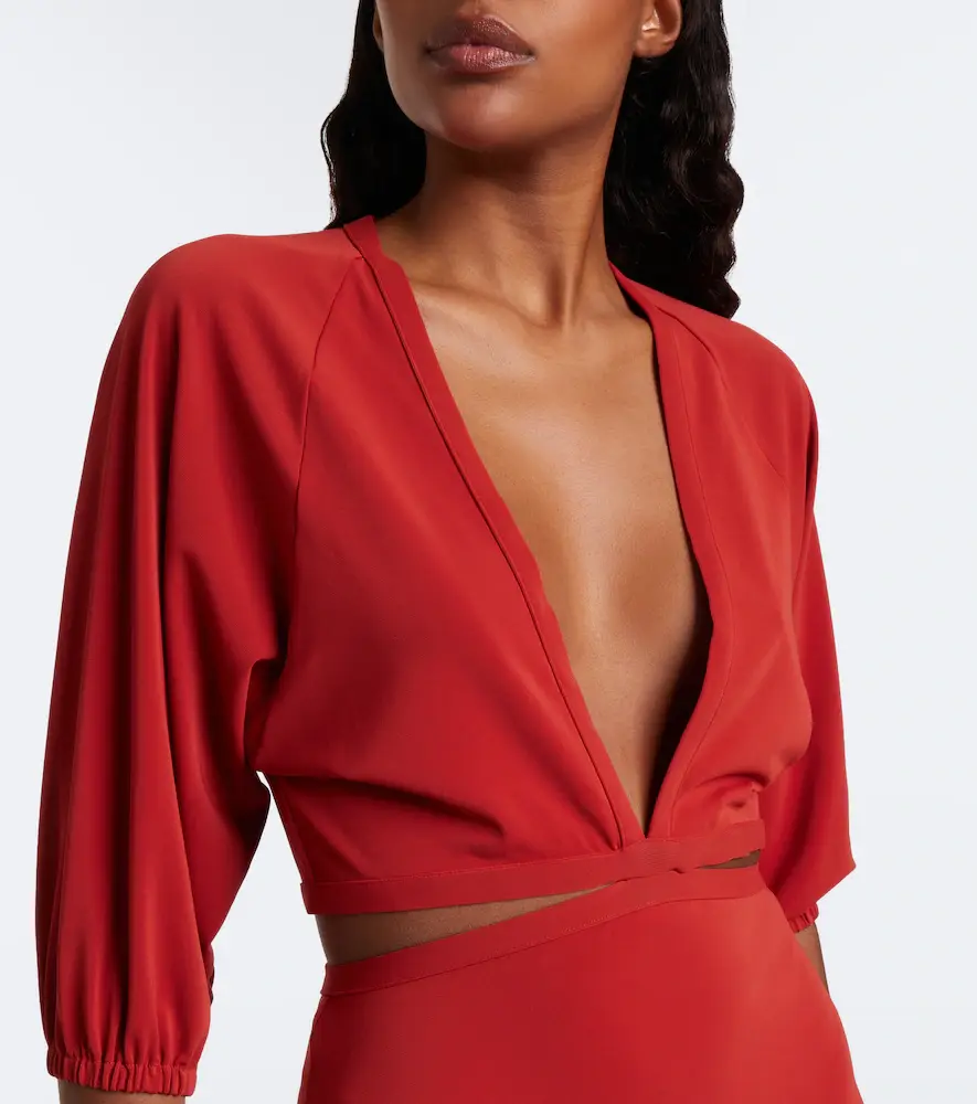Eres Esmee cutout jersey minidress | Thumbnail 4 Eres Esmee cutout jersey minidress | Thumbnail 4