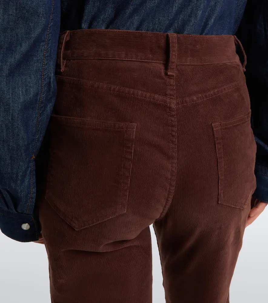 Nili Lotan Joan cotton-blend corduroy straight pants | Thumbnail 3