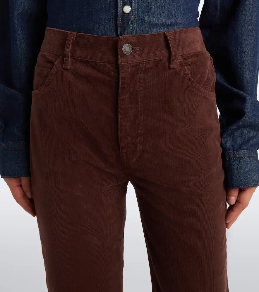 Nili Lotan Joan cotton-blend corduroy straight pants | Thumbnail 4