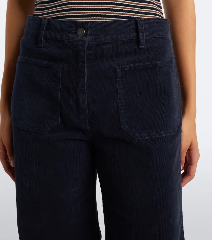 Nili Lotan Florence cotton-blend corduroy wide-leg pants | Thumbnail 3 Nili Lotan Florence cotton-blend corduroy wide-leg pants | Thumbnail 3