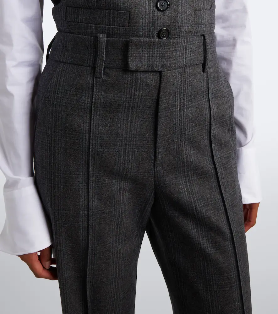 Nili Lotan Etoile wool and cashmere wide-leg pants | Thumbnail 2