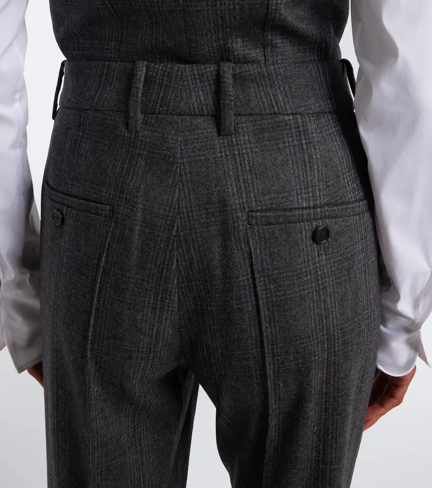 Nili Lotan Etoile wool and cashmere wide-leg pants | Thumbnail 4