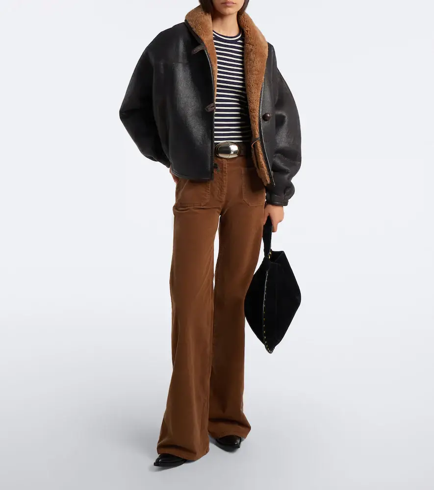 Nili Lotan Florence cotton-blend corduroy wide-leg pants | Thumbnail 4 Nili Lotan Florence cotton-blend corduroy wide-leg pants | Thumbnail 4