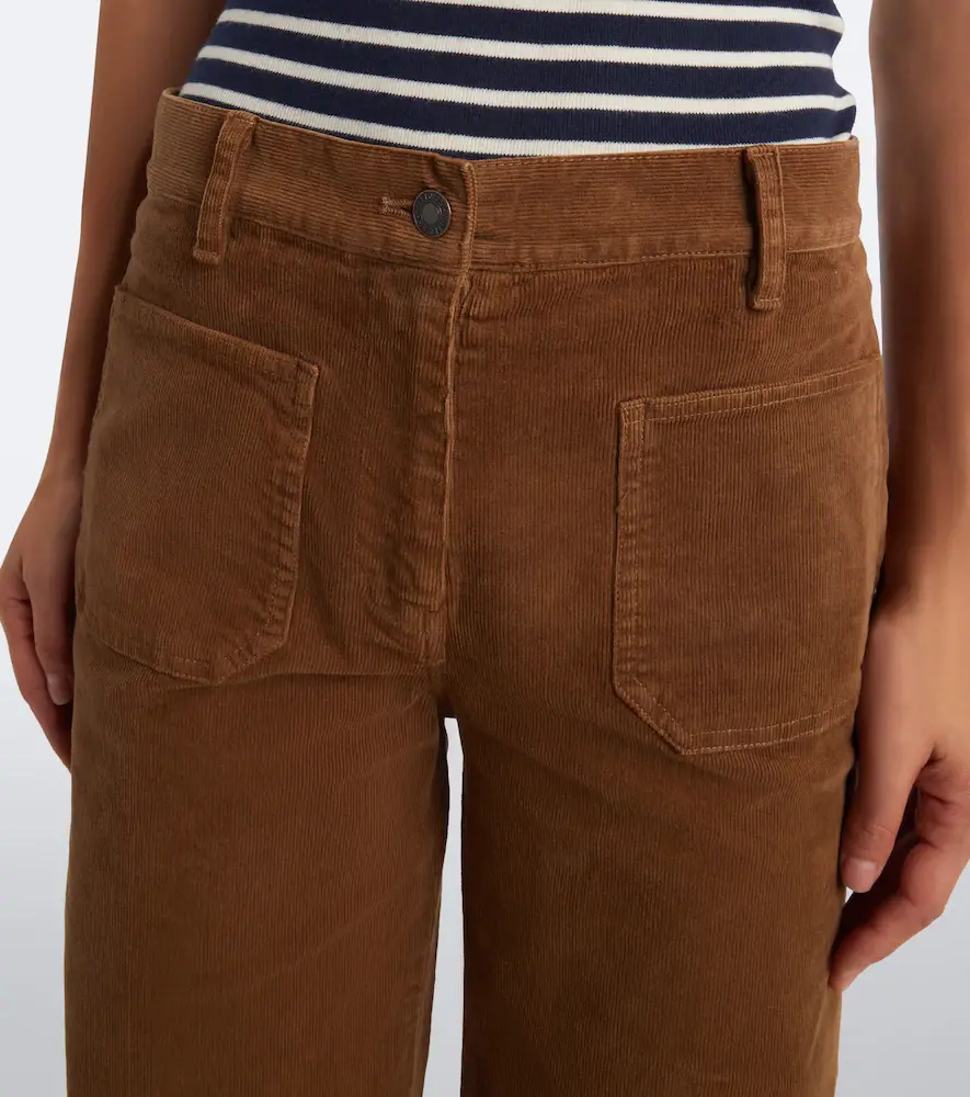 Nili Lotan Florence cotton-blend corduroy wide-leg pants | Thumbnail 6 Nili Lotan Florence cotton-blend corduroy wide-leg pants | Thumbnail 6