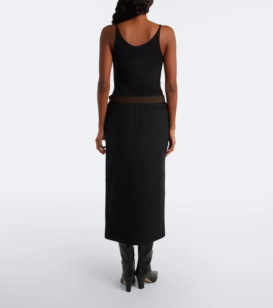 Nili Lotan Mariha wool midi skirt | Thumbnail 2 Nili Lotan Mariha wool midi skirt | Thumbnail 2