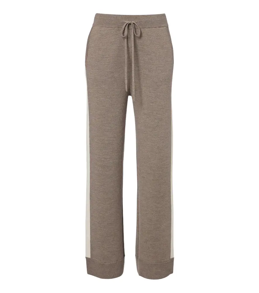 Nymira knitted wool-blend sweatpants Nymira knitted wool-blend sweatpants