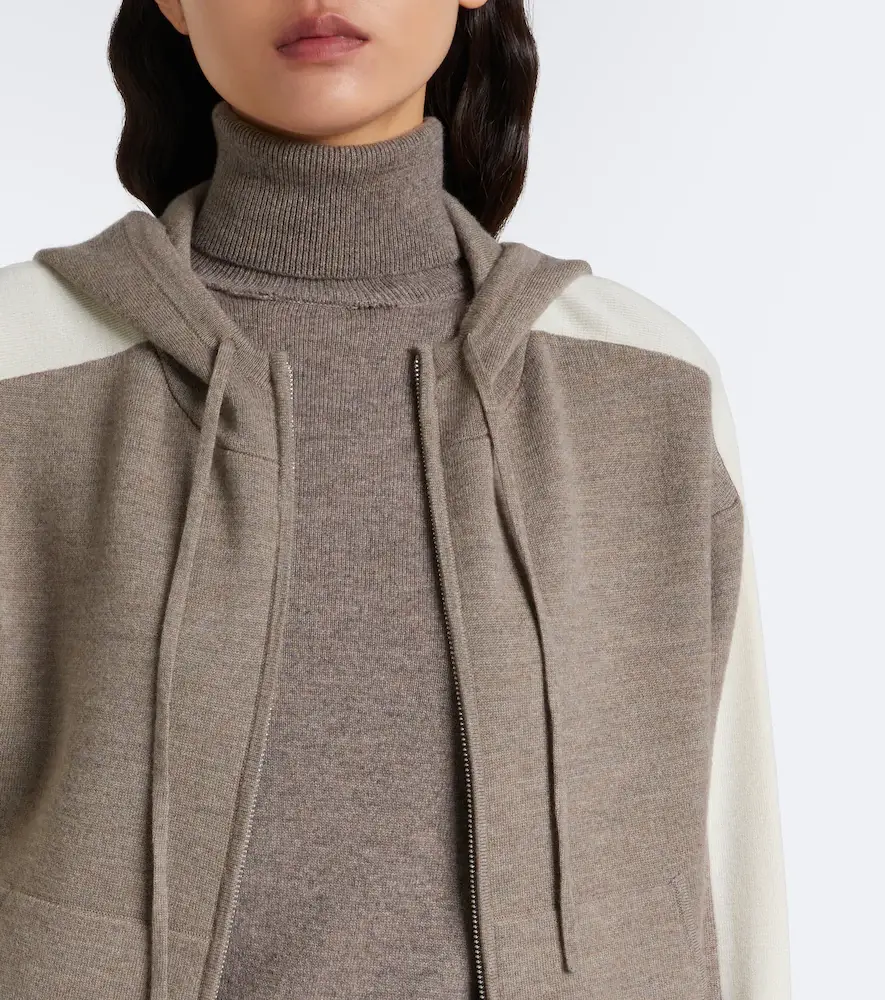 Fusalp Nymira wool-blend zip-up hoodie | Thumbnail 2 Fusalp Nymira wool-blend zip-up hoodie | Thumbnail 2