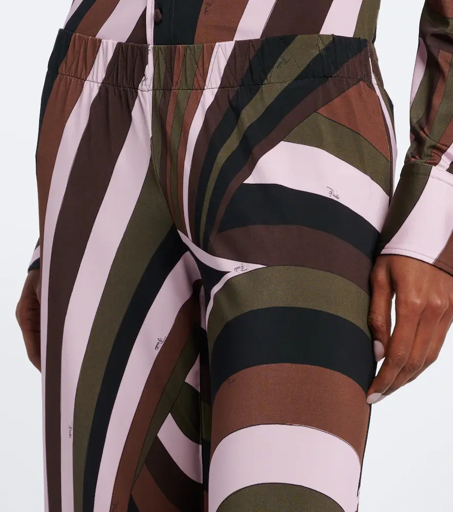 PUCCI Iride jersey satin straight pants | Thumbnail 5