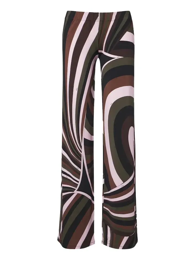 PUCCI Iride jersey satin straight pants