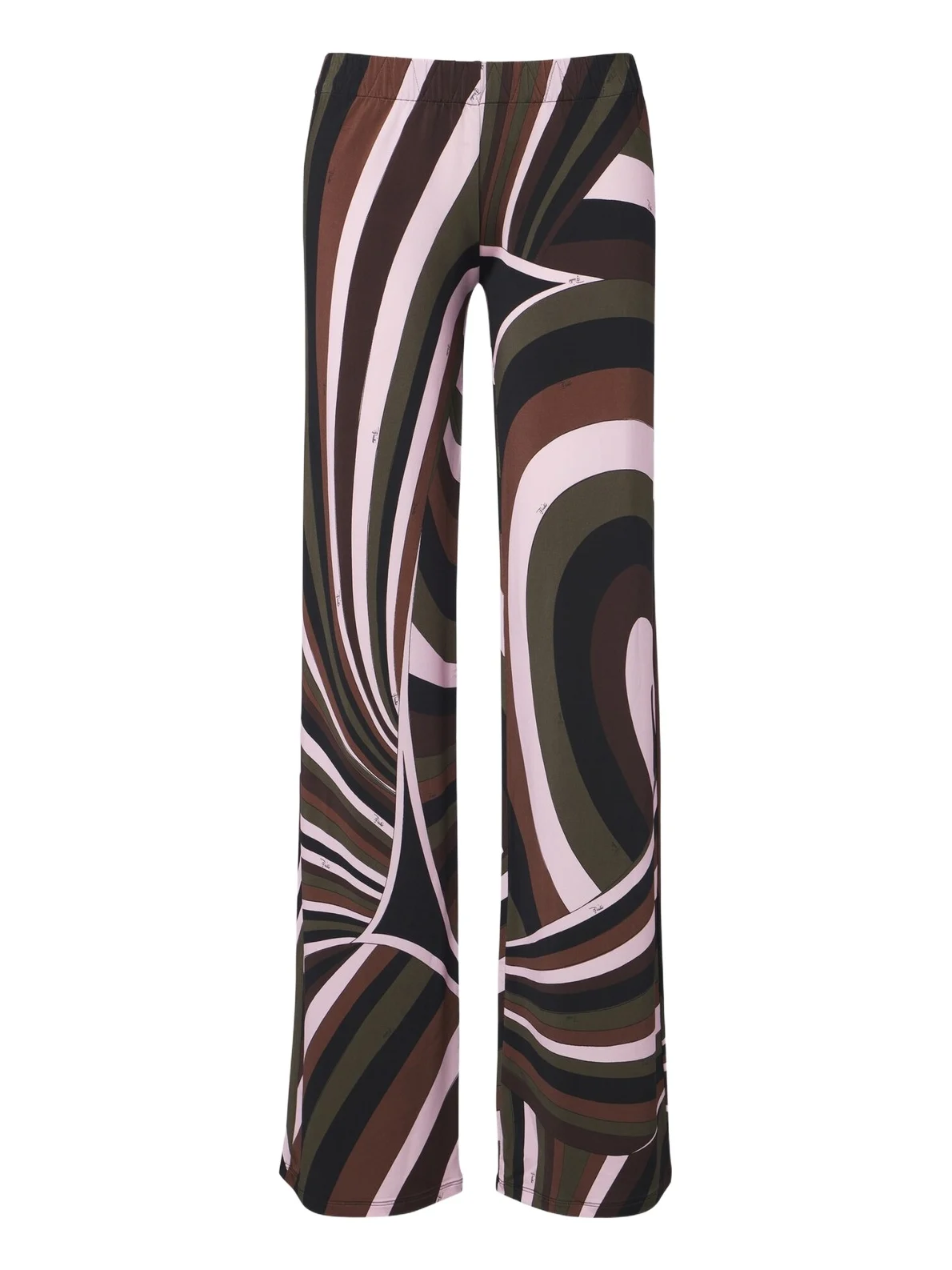 Iride jersey satin straight pants Iride jersey satin straight pants
