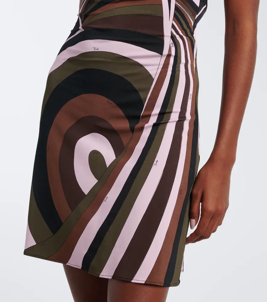 PUCCI Iride jersey satin minidress | Thumbnail 4 PUCCI Iride jersey satin minidress | Thumbnail 4