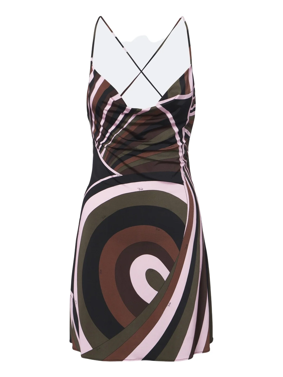 PUCCI Iride jersey satin minidress