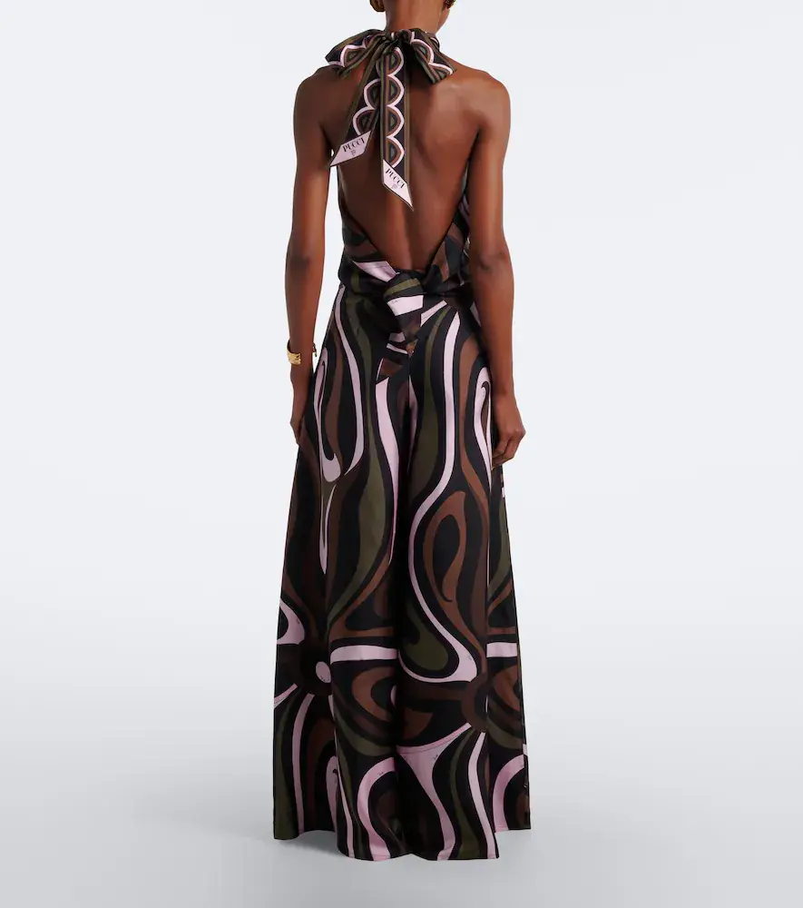 PUCCI Marmo silk palazzo pants | Thumbnail 2 PUCCI Marmo silk palazzo pants | Thumbnail 2