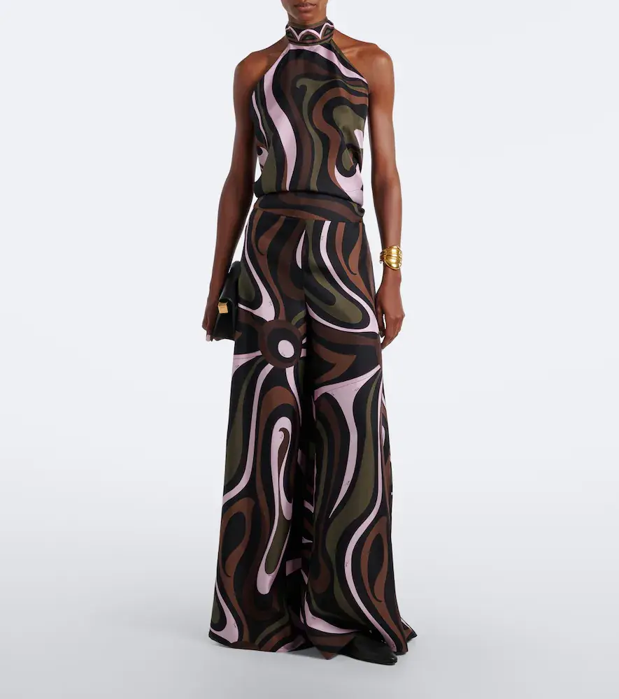 PUCCI Marmo silk palazzo pants | Thumbnail 5 PUCCI Marmo silk palazzo pants | Thumbnail 5