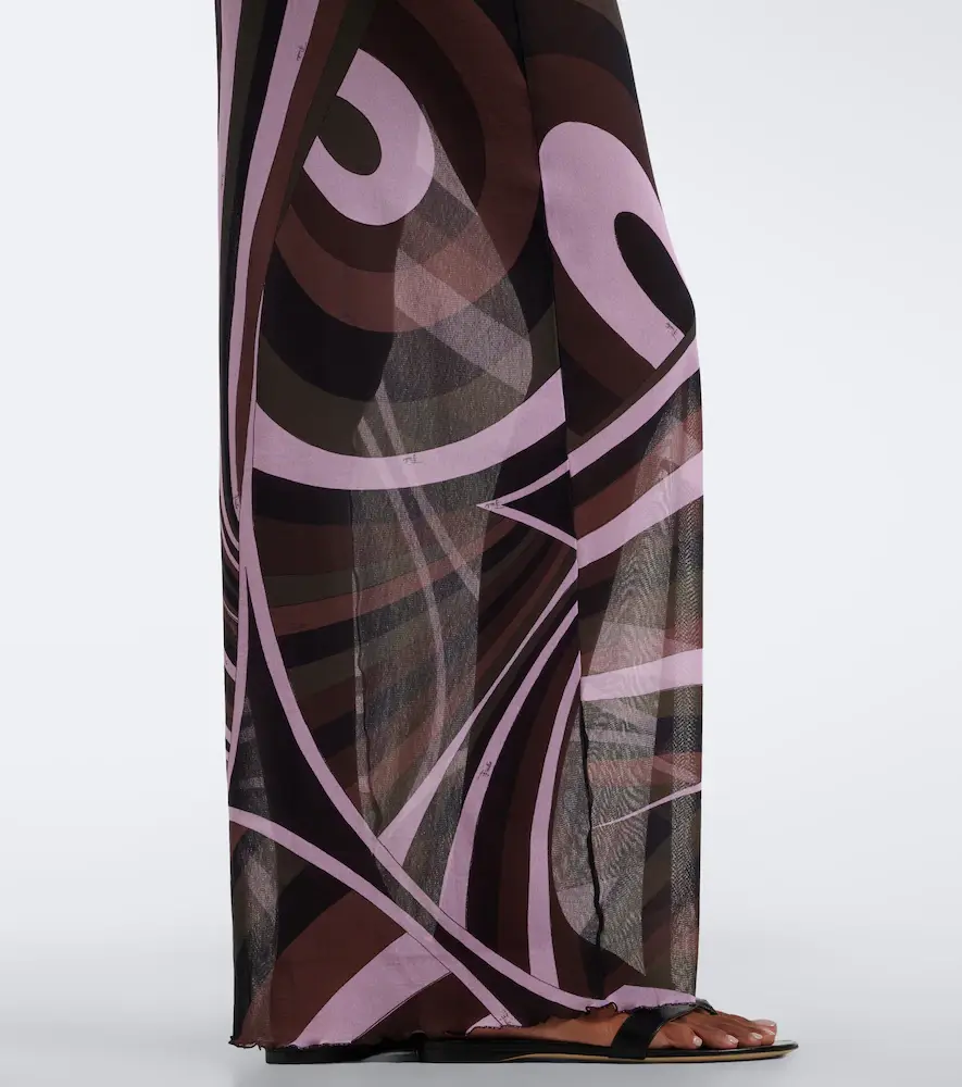 PUCCI Iride sheer tulle maxi dress | Thumbnail 2