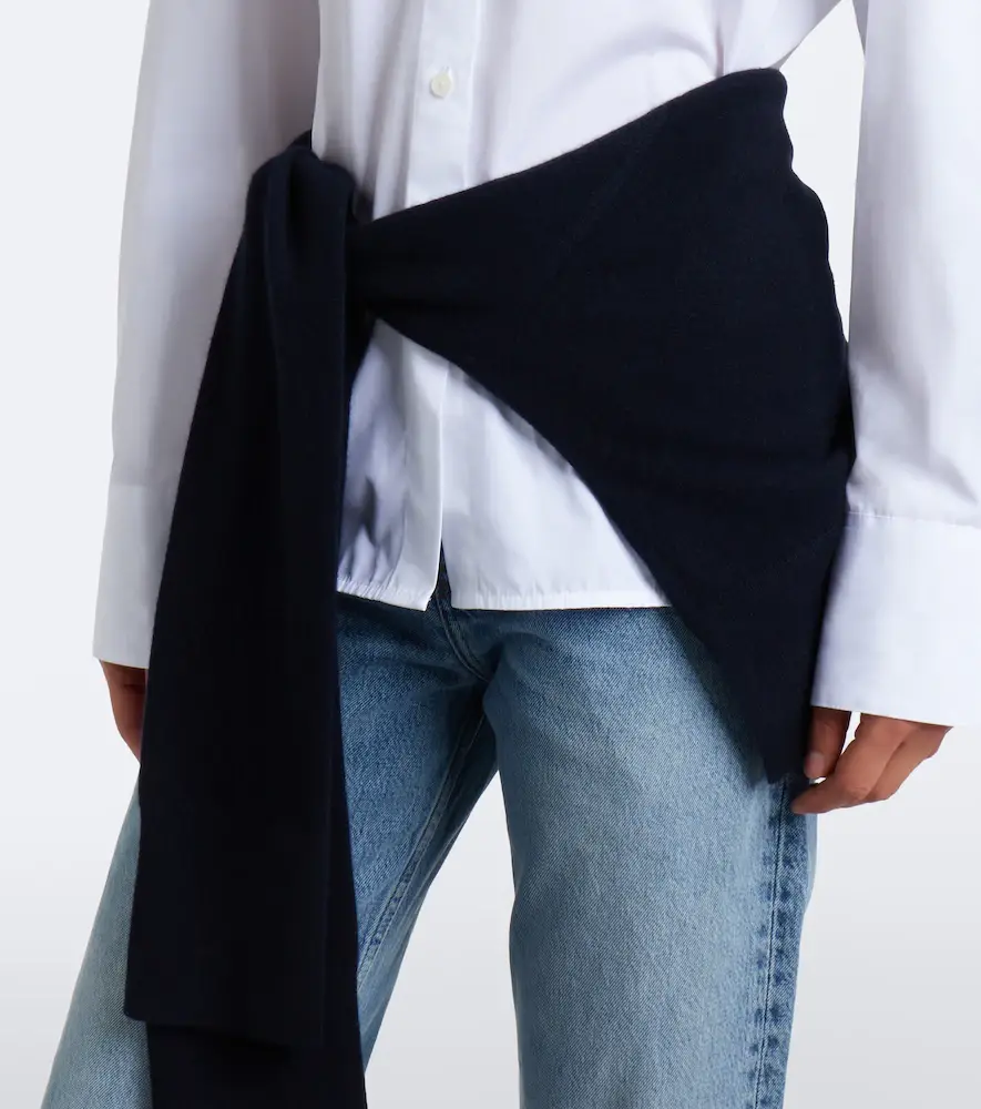TOTEME Sleeve cashmere scarf | Thumbnail 2 TOTEME Sleeve cashmere scarf | Thumbnail 2
