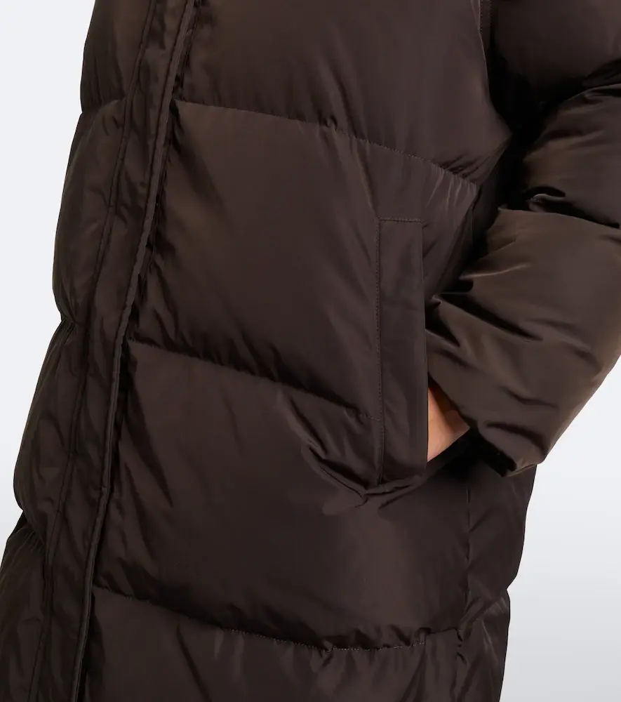 Yves Salomon Shearling-trimmed down coat | Thumbnail 3 Yves Salomon Shearling-trimmed down coat | Thumbnail 3