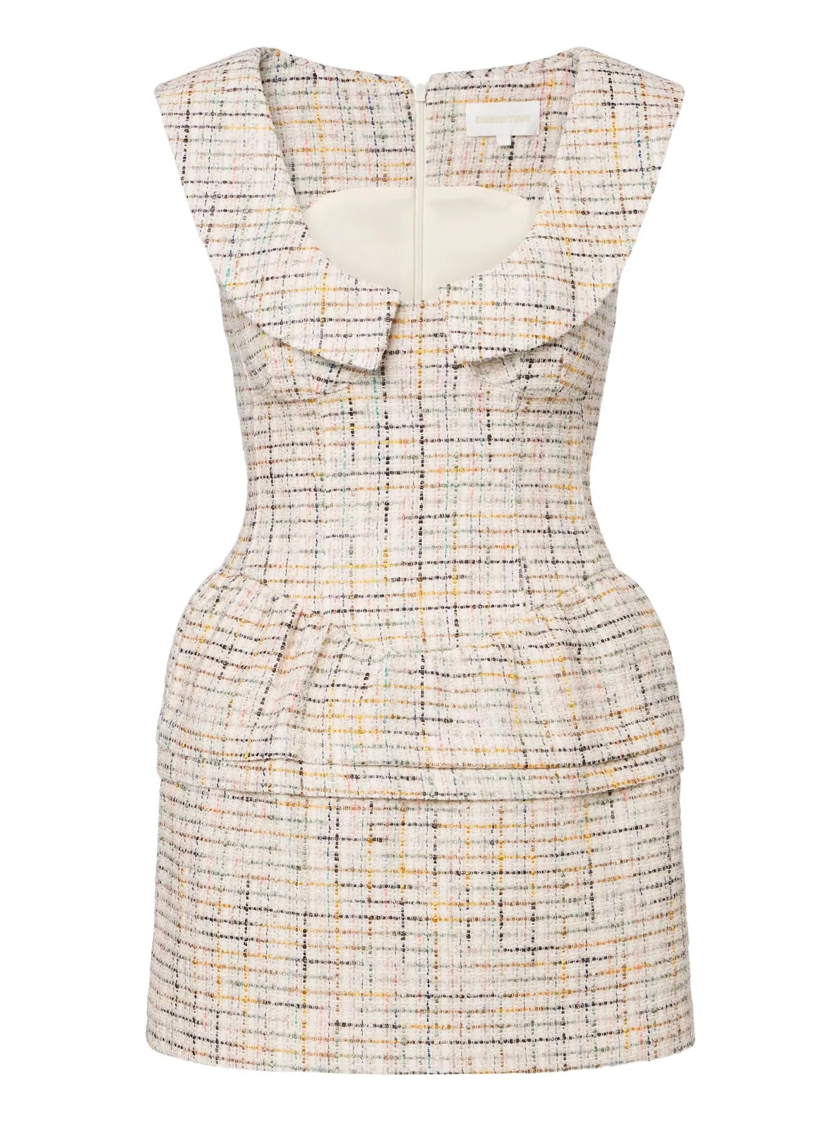 Cotton-blend tweed minidress Cotton-blend tweed minidress