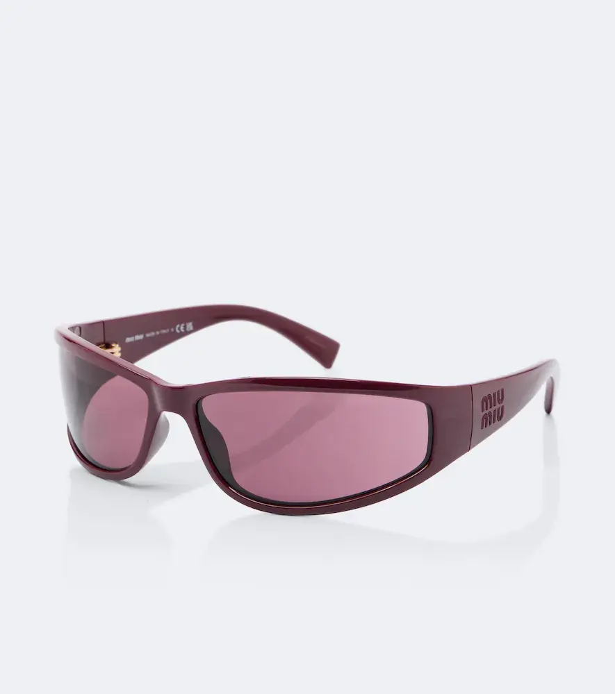Miu Miu Signature rectangular sunglasses | Thumbnail 2 Miu Miu Signature rectangular sunglasses | Thumbnail 2