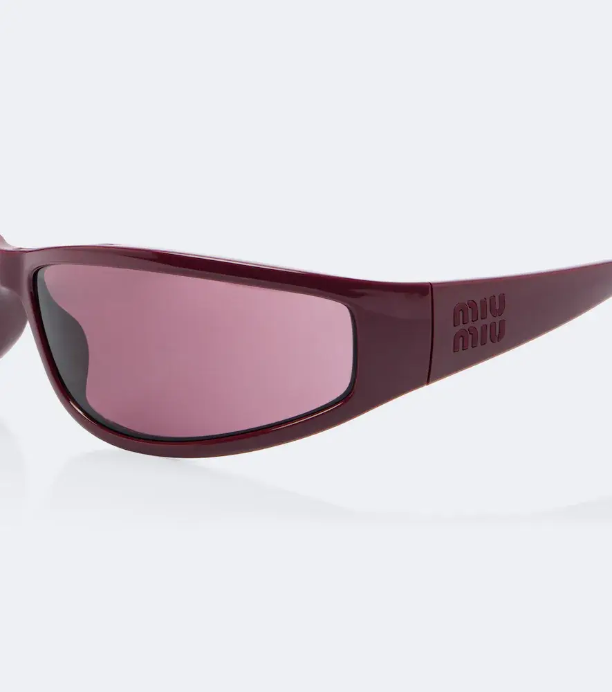 Miu Miu Signature rectangular sunglasses | Thumbnail 3 Miu Miu Signature rectangular sunglasses | Thumbnail 3