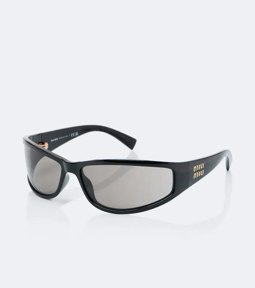 Miu Miu Signature rectangular sunglasses | Thumbnail 2 Miu Miu Signature rectangular sunglasses | Thumbnail 2