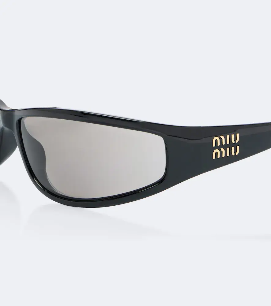 Miu Miu Signature rectangular sunglasses | Thumbnail 3 Miu Miu Signature rectangular sunglasses | Thumbnail 3