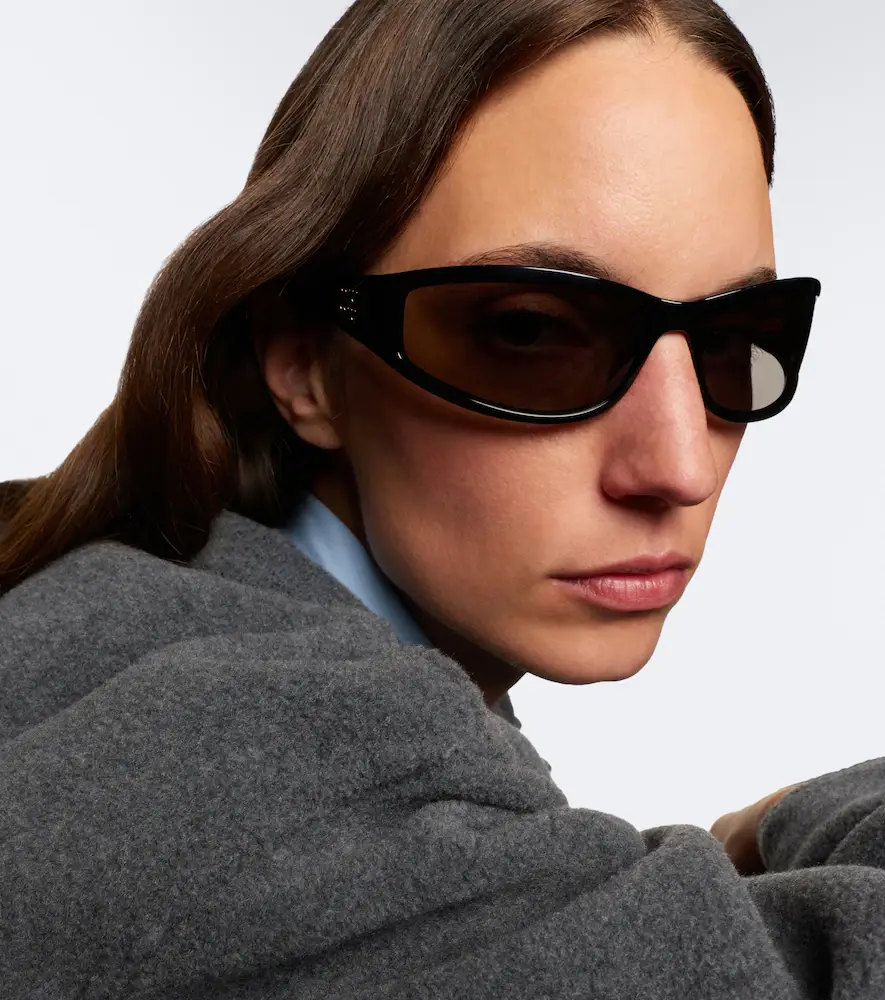 Miu Miu Signature rectangular sunglasses | Thumbnail 4 Miu Miu Signature rectangular sunglasses | Thumbnail 4