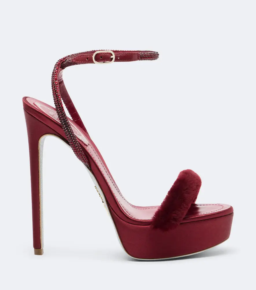 René Caovilla Embellished platform sandals | Thumbnail 3