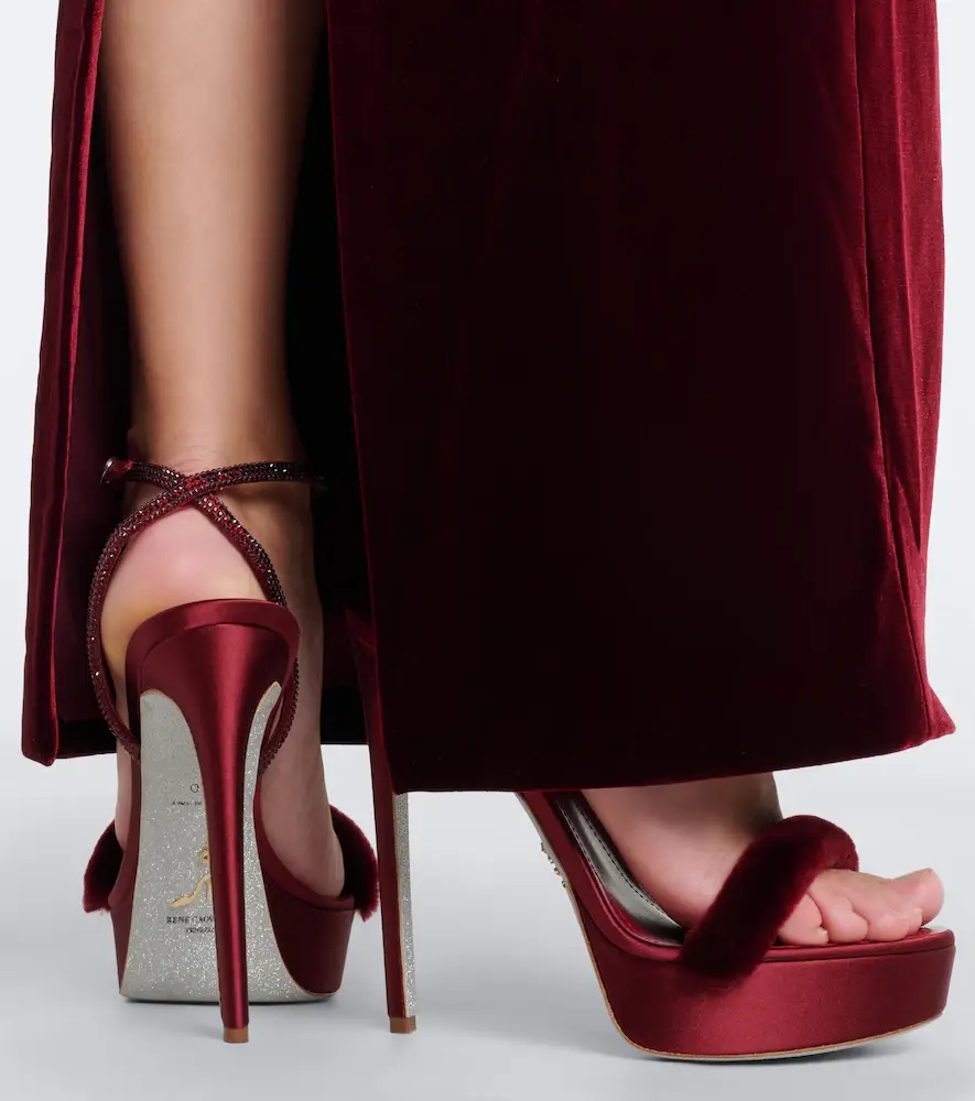 René Caovilla Embellished platform sandals | Thumbnail 6