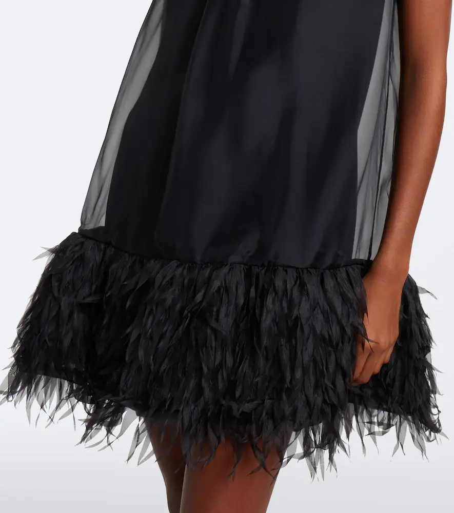 Simkhai Shirya fringed organza minidress | Thumbnail 2