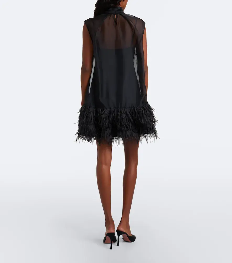 Simkhai Shirya fringed organza minidress | Thumbnail 3