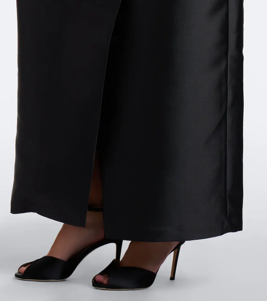 Simkhai Coralyne bow-detail knitted satin gown | Thumbnail 3 Simkhai Coralyne bow-detail knitted satin gown | Thumbnail 3