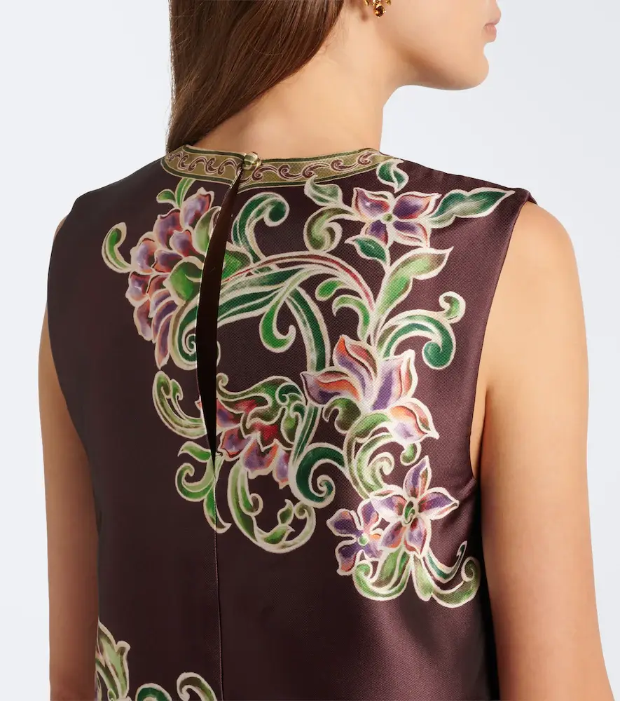 ALÉMAIS Alémais Josie floral satin top | Thumbnail 3 ALÉMAIS Alémais Josie floral satin top | Thumbnail 3