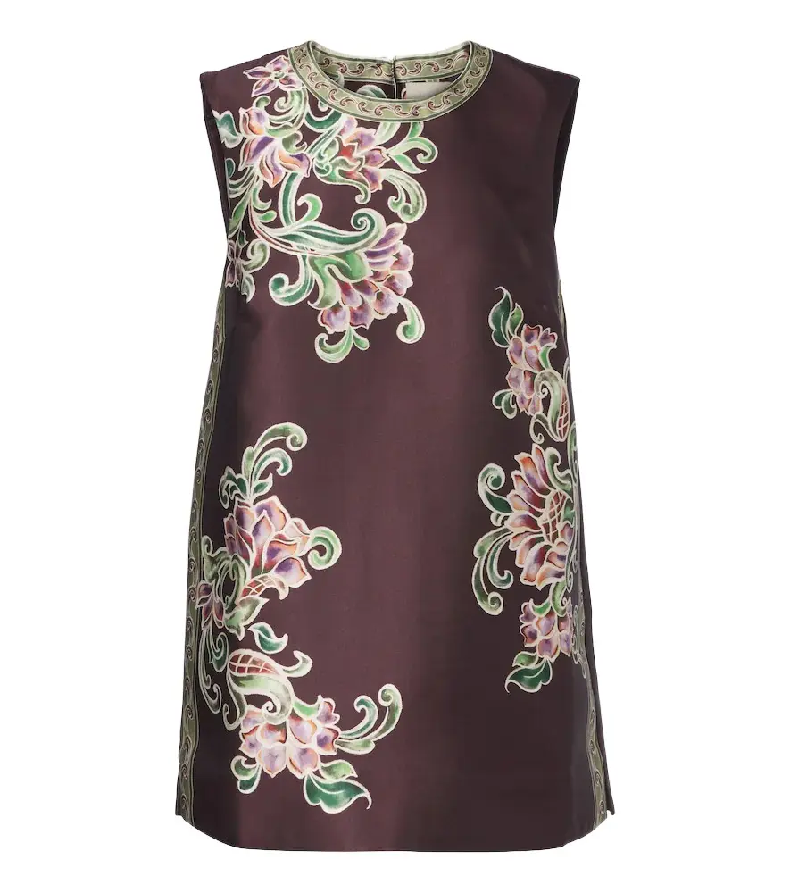 Alémais Josie floral satin top Alémais Josie floral satin top