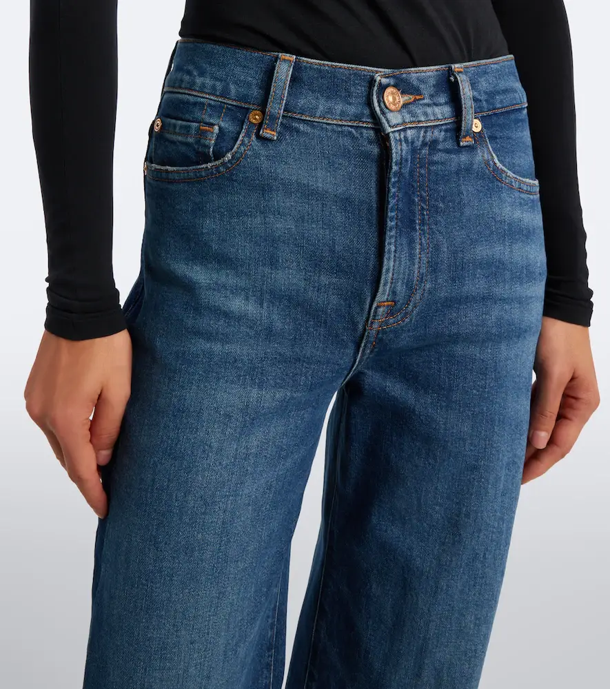 7 For All Mankind Lotta wide-leg jeans | Thumbnail 2