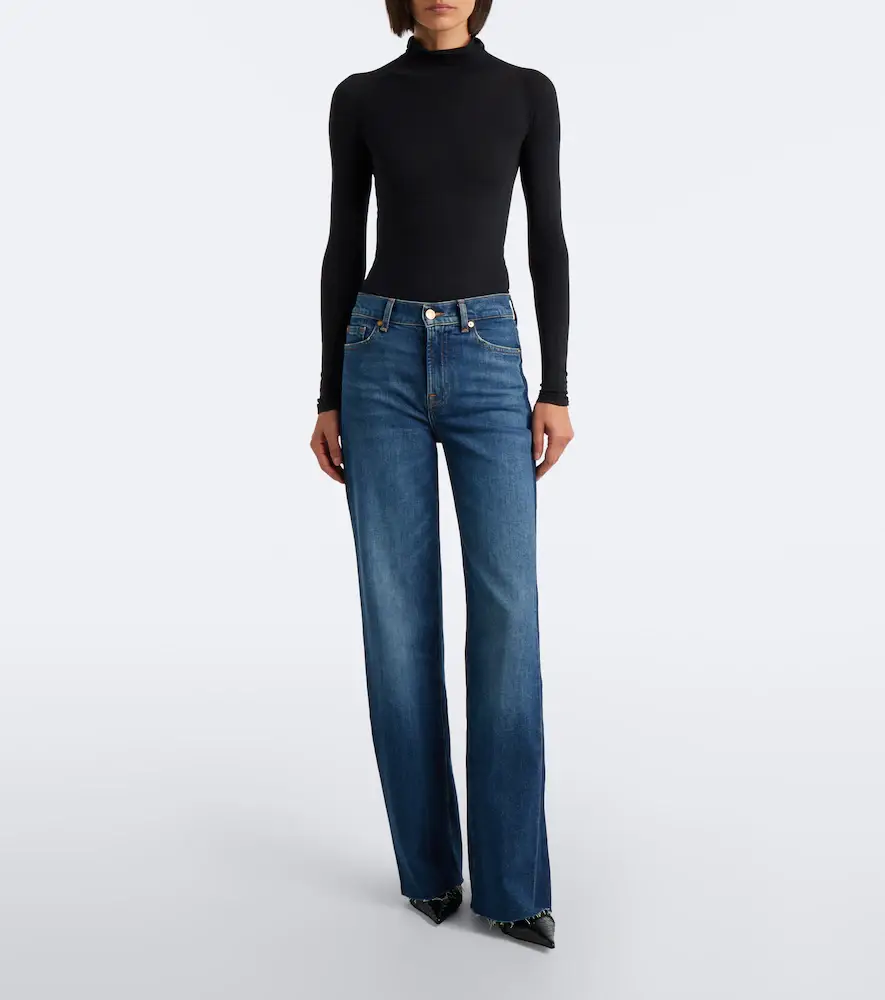 7 For All Mankind Lotta wide-leg jeans | Thumbnail 3